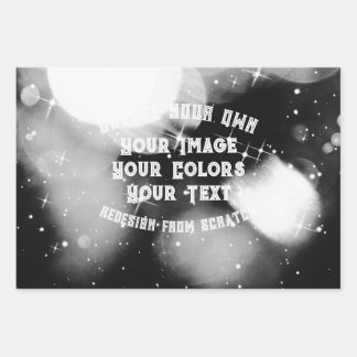 Create Your Own Custom Wrapping Paper Sheet