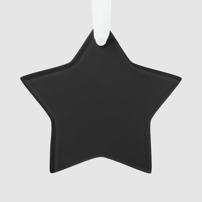 Create Your Own - Customisable Blank Ornament (Front)