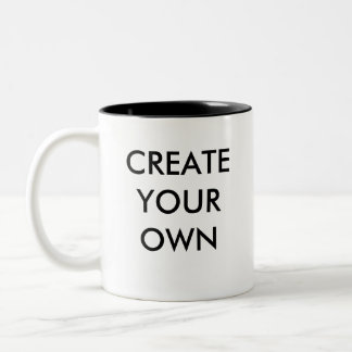 Create Your Own Customisable Two-Tone Mug BLACK