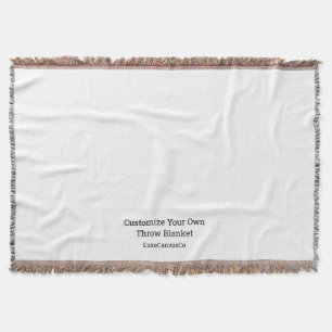 Create your own customise 54" x 38" throw blanket