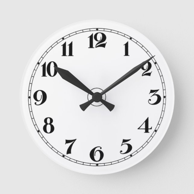 Create Your Own Customise 8" Wall Clock (Front)