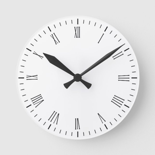 Create Your Own Customise 8" Wall Clock (Front)