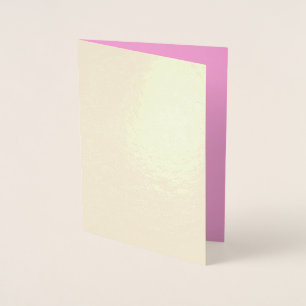 Create Your Own customise Foil Card