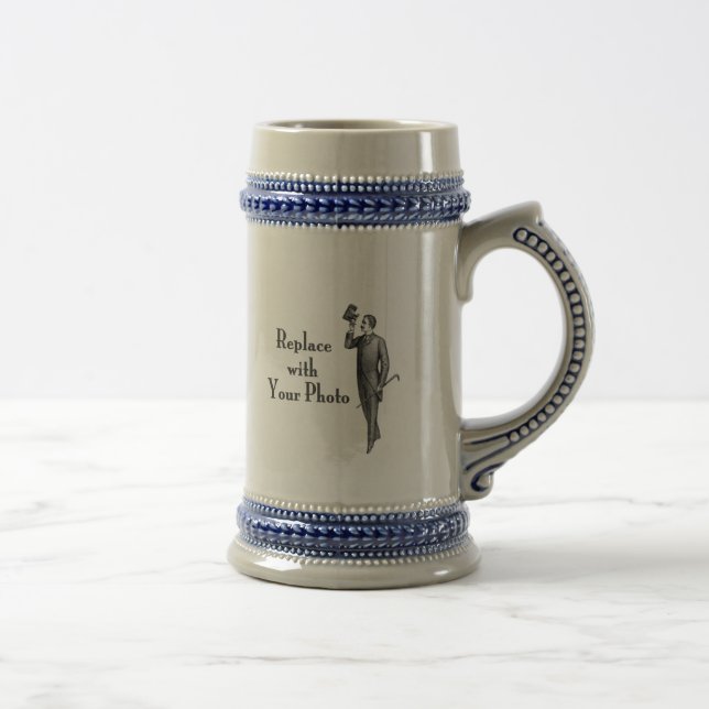Create your Own Customise Photo Image Beer Stein (Right)