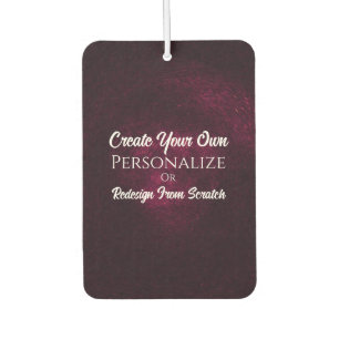 Create Your Own! Customise This Car Air Freshener