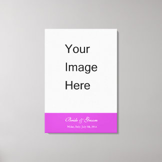 Create your own, customise Zazzle template Canvas Print
