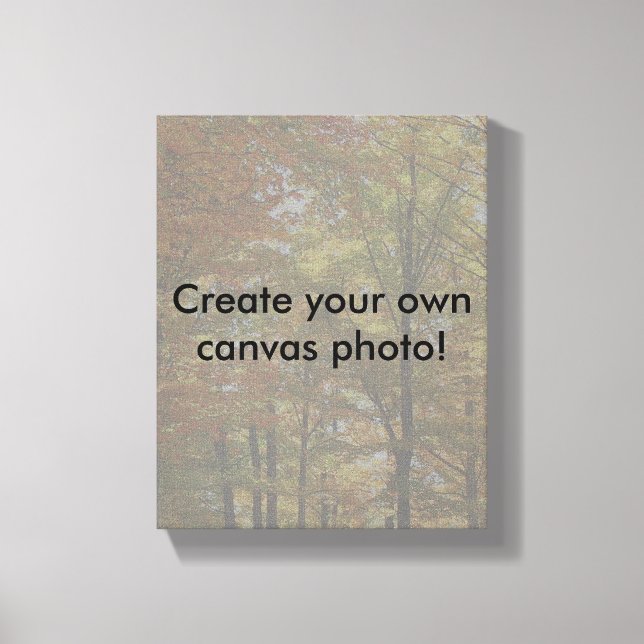 Create Your Own Customised Beautiful Canvas Print (Front)