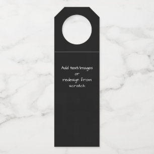 Create Your Own Customised Bottle Tag