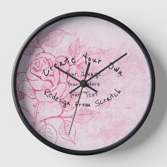 Create Your Own Customised Clock (Front)
