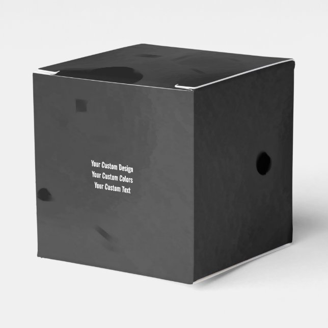 Create Your Own Customised Favour Box (Front Side)