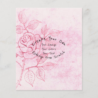 Create Your Own Customised Flyer