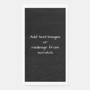 Create Your Own Customised Napkin
