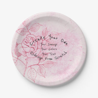 Create Your Own Customised Paper Plate