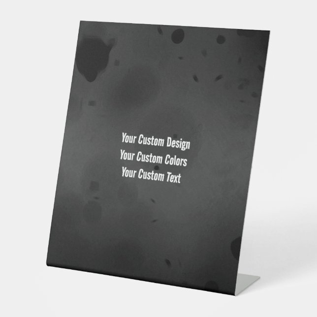 Create Your Own Customised Pedestal Sign (Front)