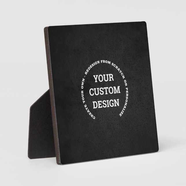 Create Your Own Customised Plaque (Front)