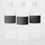 CREATE YOUR OWN - CUSTOMIZABLE BLANK WATER BOTTLE LABEL<br><div class="desc">Add your own text and images to make this product just the way you like it.</div>