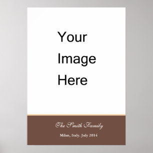 Create your own, customize Zazzle template Poster