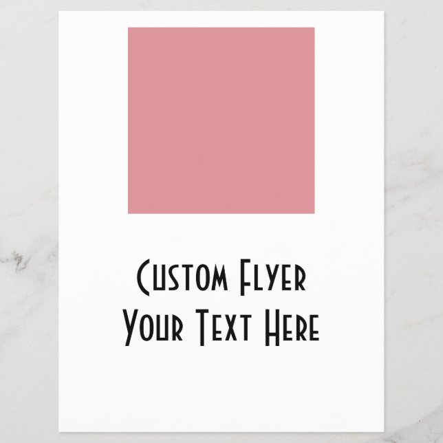 CREATE YOUR OWN CUSTOMIZED FLYER (Front)