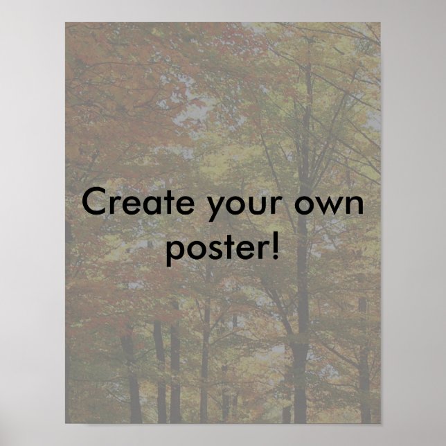 Create Your Own Customized Wall Beautifying Poster (Front)