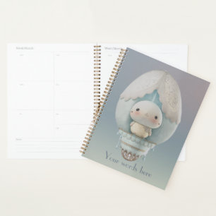 Create Your Own Cute Hot Air Balloon Bird Ride Planner