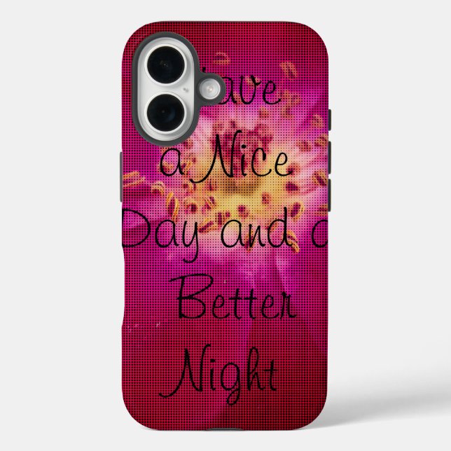 Create Your Own Cute Nice Lovely Floral Design Case-Mate iPhone Case (Back)
