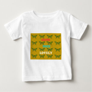 Create Your Own Cute Nice Lovely Vintage Butterfly Baby T-Shirt