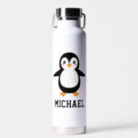 Create Your Own Cute Penguin Name Water Bottle<br><div class="desc">Create Your Own Cute Penguin Name Water Bottle . Choose the style,  size and colour from the options menu.</div>