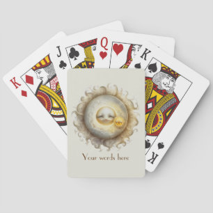 Create Your Own Cute Sun & Moon Playing Cards