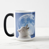 Create Your Own Cute Wolf Howls | Blue Moon Sky on