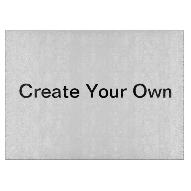 Create Your Own Cutting Board (Front)