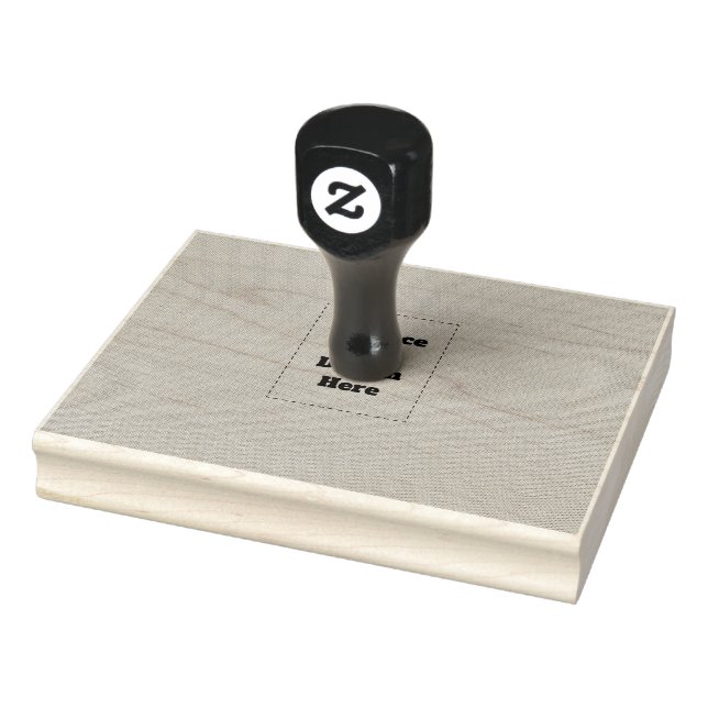 Create Your Own cyan Rubber Stamp (Stamp)
