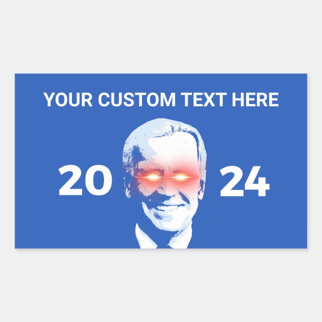 Create Your Own Dark Brandon 2024 Rectangular Sticker (Front)