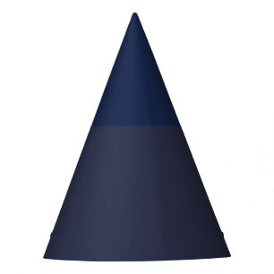  Create Your Own dark gray blue Custom Party Hat