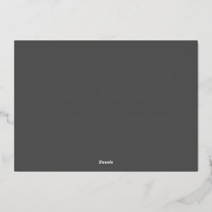 Create Your Own dark gray Custom Design