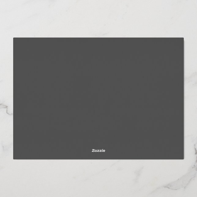 Create Your Own dark gray Custom Design (Back)