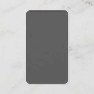 Create Your Own dark gray Custom Design Advice Card