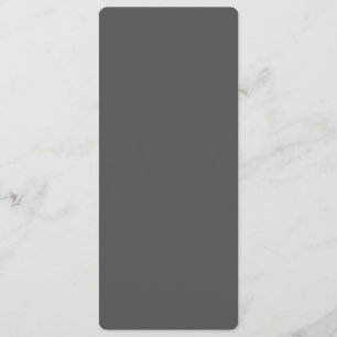 Create Your Own dark gray Custom Design Advice Card