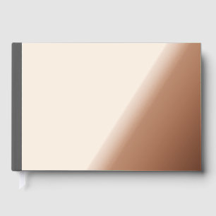 Create Your Own dark gray Custom Design Guest Book