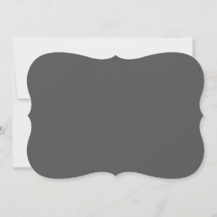 Create Your Own dark gray Custom Design Save The Date