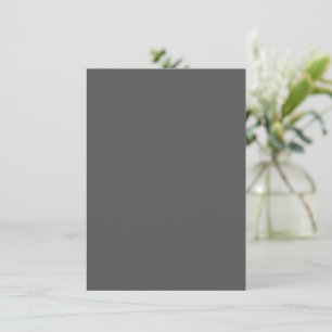 Create Your Own dark gray Custom Design Save The Date