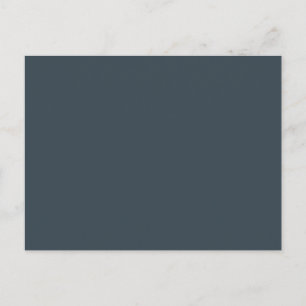 Create Your Own dark grey azure Holiday Postcard