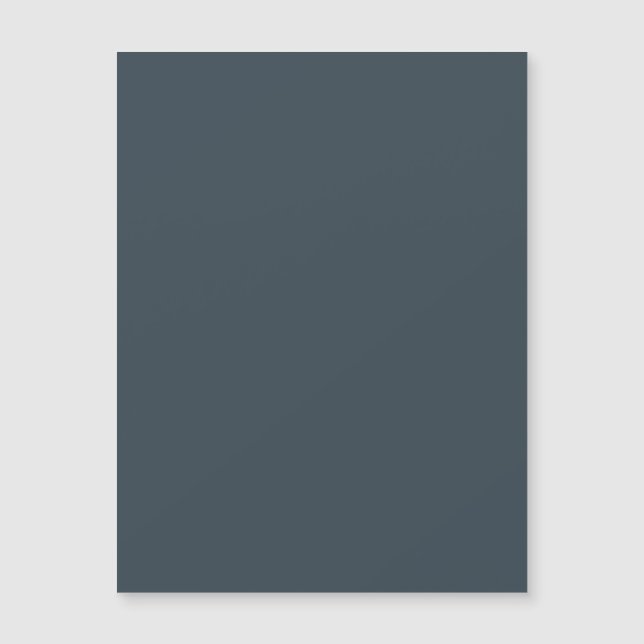 Create Your Own dark grey azure Magnetic Card (Front)