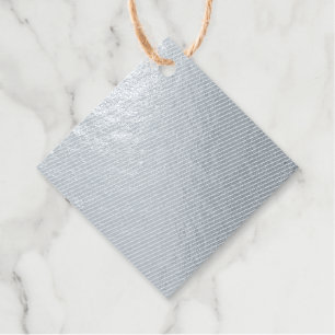Create Your Own dark grey blue customisable Favour Tags