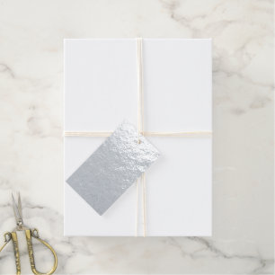 Create Your Own dark grey blue customisable Gift Tags