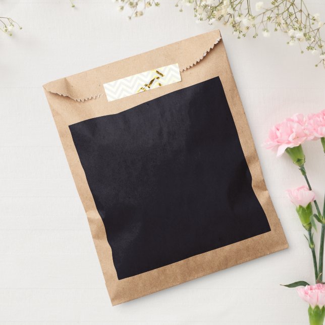 Create Your Own dark grey blue personalised Favour Bags (Sealed)