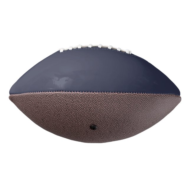 Create Your Own dark grey blue personalised Football (Rotated 270)