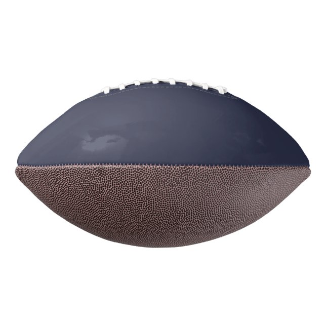 Create Your Own dark grey blue personalised Football (Rotated 270)