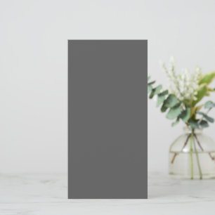 Create Your Own dark grey Custom Design Card