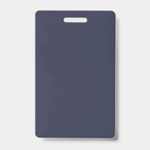 Create Your Own dark grey Custom personalised ID Badge