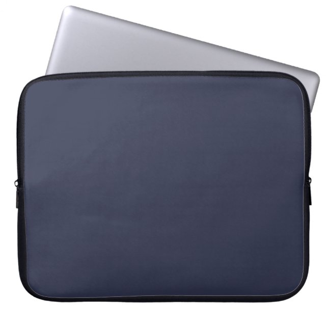 Create Your Own dark grey customisable Laptop Sleeve (Front)